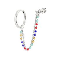 Single earring Marlù Woman in Steel 18OR094-RGB - 18OR094-RGB